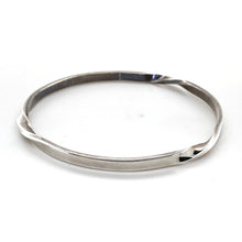 Load image into Gallery viewer, Silver Triple Twist Bangle
