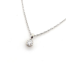 Load image into Gallery viewer, 18ct White Gold, 0.25ct Diamond Pendant

