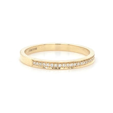 Load image into Gallery viewer, 18ct Yellow Gold, 0.07ct Diamond Eternity Ring
