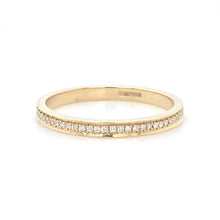 Load image into Gallery viewer, 18ct Yellow Gold, 0.07ct Diamond Eternity Ring
