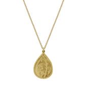 Load image into Gallery viewer, Sense of Sight Eye Pendant Necklace (Engraved with Dew Drops on Reverse)
