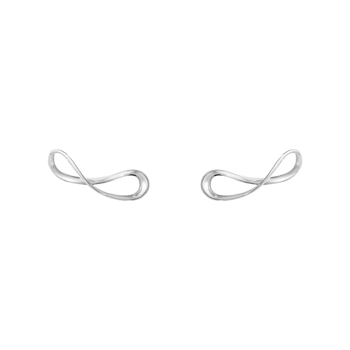 Infinity Earcuff Earrings, Silver