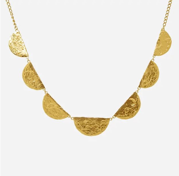 Rendezvous in the Sky Necklace, Gold