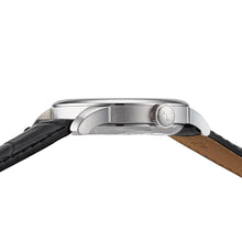 Load image into Gallery viewer, Le Locle, Stainless Steel &amp; Black Leather
