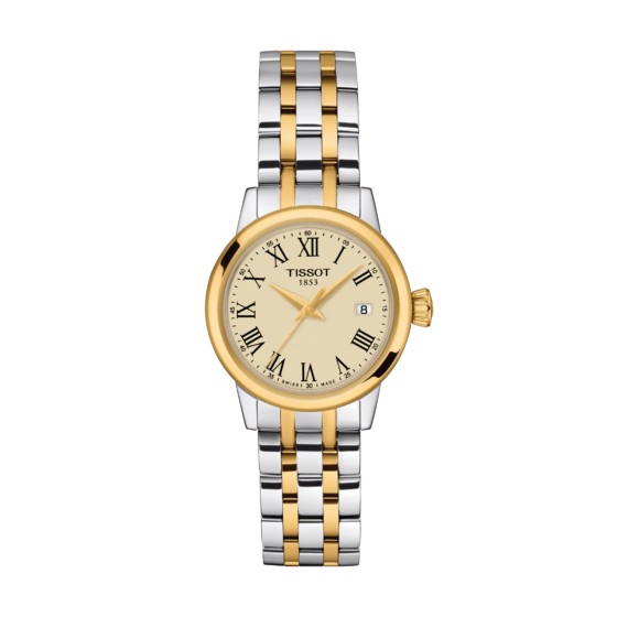 Classic Dream Lady, Ivory Dial & Yellow Gold PVD Stainless SteeL