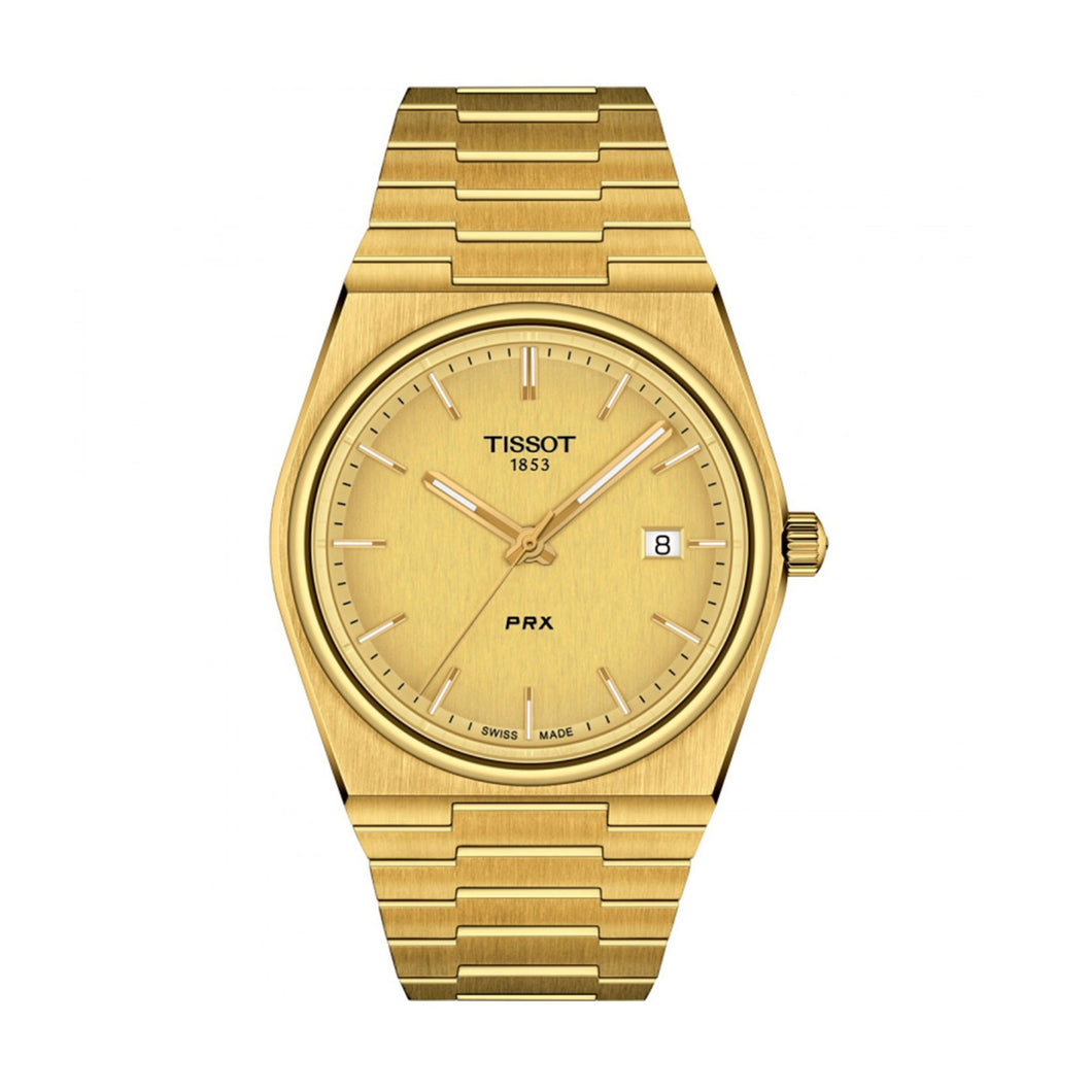 PRX 40mm, Yellow Gold PVD Dial & Stainless Steel Bracelet