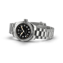 Load image into Gallery viewer, Khaki Field Expedition Auto 37mm, Black Dial &amp; Stainless Steel Bracelet
