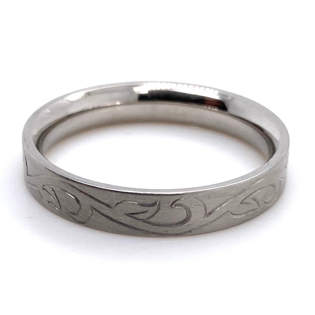 Palladium 950 4mm Wedding Ring