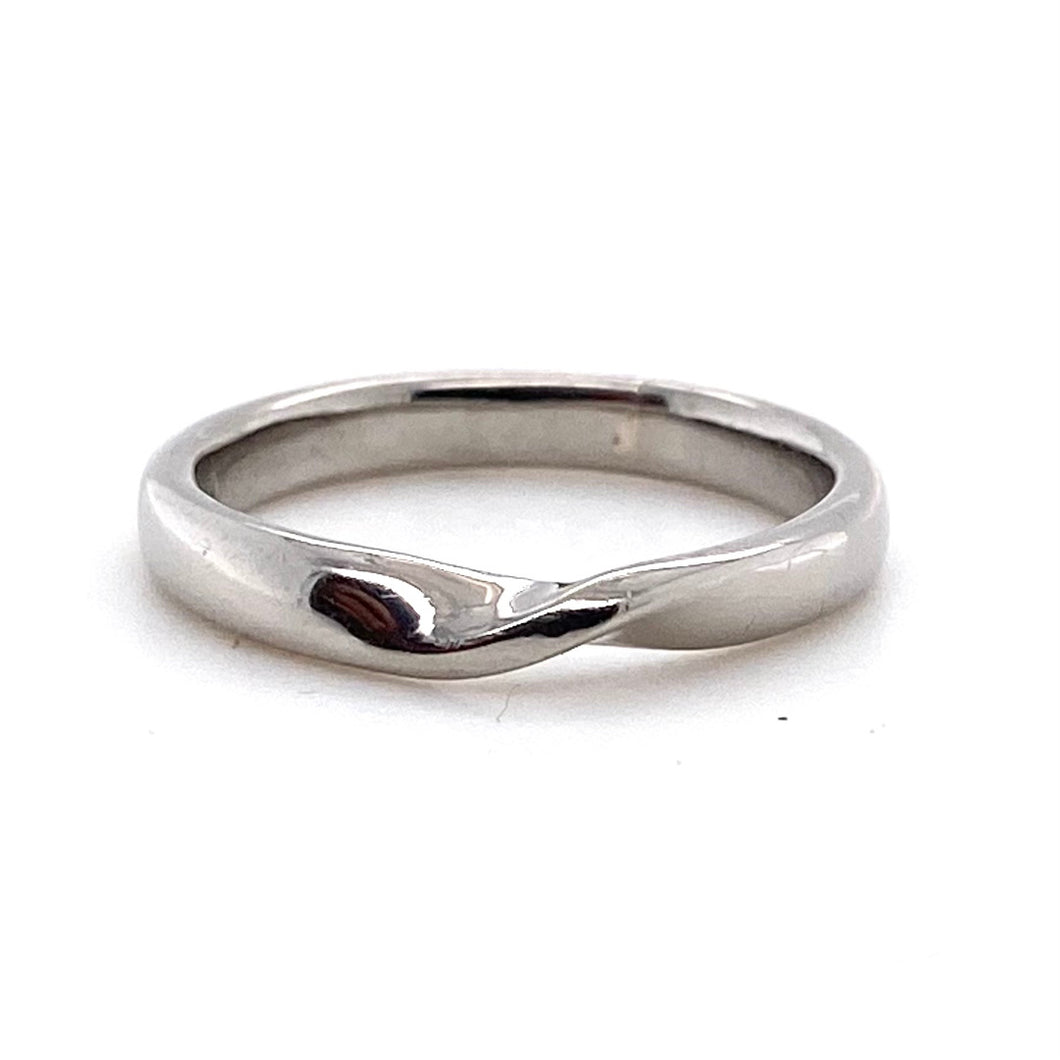 Palladium 950 Twist Wedding Ring
