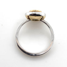 Load image into Gallery viewer, 18ct White &amp; Yellow Gold, Sapphire &amp; Diamond Ring

