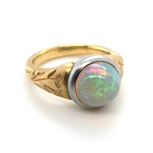 Load image into Gallery viewer, 22ct Yellow Gold, 3.00ct Ethiopian Opal Ring
