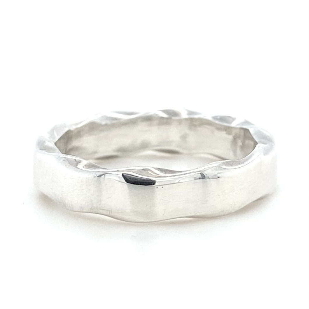 Silver Twist Ring