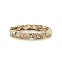 Load image into Gallery viewer, 9ct Yellow Gold, 0.09ct Diamond Eternity Ring
