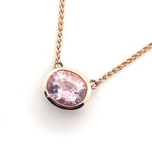 Load image into Gallery viewer, 9ct Red Gold Scapolite Pendant
