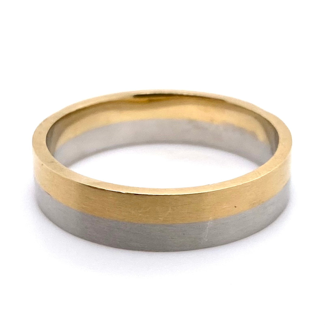 Platinum & 18ct Yellow Gold Wedding Ring