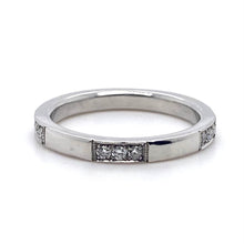 Load image into Gallery viewer, Platinum, 0.21ct Diamond Eternity Ring
