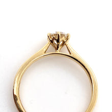 Load image into Gallery viewer, 18ct Yellow Gold 0.47ct Diamond Ring
