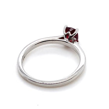 Load image into Gallery viewer, Platinum Red Spinel Ring
