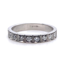 Load image into Gallery viewer, 18ct White Gold, 0.45ct Diamond Eternity Ring

