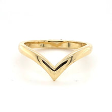 Load image into Gallery viewer, 18ct Yellow Gold Wishbone Ring
