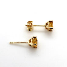 Load image into Gallery viewer, 18ct Yellow Gold, 1.00ct Citrine Earrings

