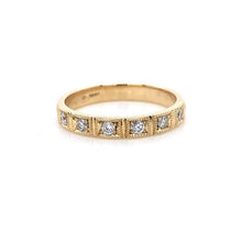 Load image into Gallery viewer, 18ct Yellow Gold, 0.21ct Diamond Eternity Ring

