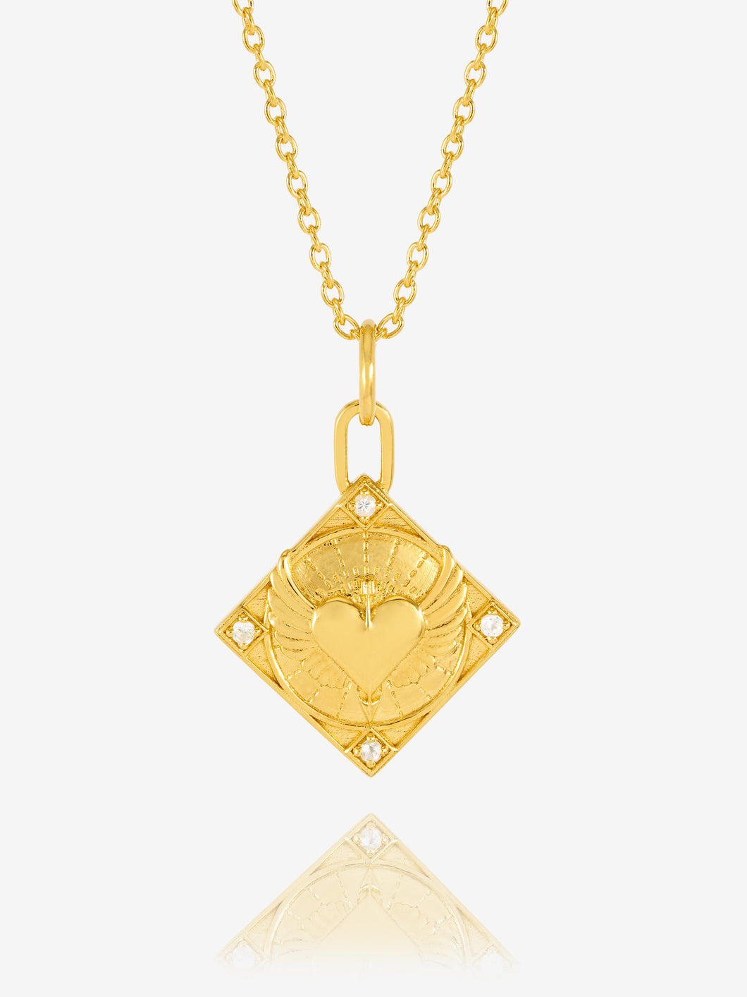 Token Of Love Necklace, Gold