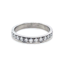 Load image into Gallery viewer, Platinum, 0.42ct Diamond Eternity Ring
