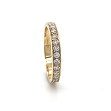 Load image into Gallery viewer, 18ct Yellow Gold, 0.40ct Diamond Eternity Ring
