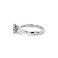 Load image into Gallery viewer, Platinum, 0.60ct D VS2 Diamond Ring

