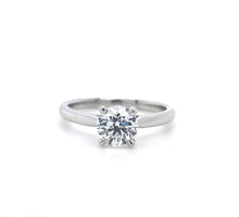 Load image into Gallery viewer, Platinum, 1.01ct D Si1 Diamond Ring
