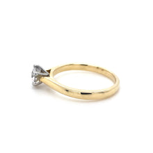 Load image into Gallery viewer, 18ct Yellow Gold &amp; Platinum, 0.50ct F SI1 Diamond Solitaire Ring
