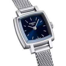 Load image into Gallery viewer, Tissot Lovely Square, Blue Dial &amp; Stainless Steel Bracelet
