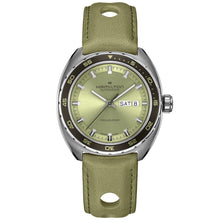 Load image into Gallery viewer, American Classic Pan-Europ Day/Date Auto, Sage Green Dial &amp; Interchangible Straps
