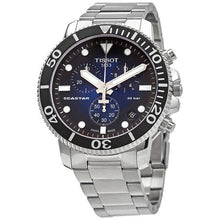 Load image into Gallery viewer, Seastar 1000 Chronograph, Bue Dial &amp; Stainless Steel Bracelet
