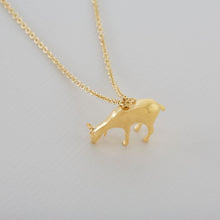 Load image into Gallery viewer, Grazing Doe Necklace, Gold
