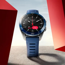 Load image into Gallery viewer, T-Touch Connect Sport , Blue Silicone Strap &amp; Black Dial
