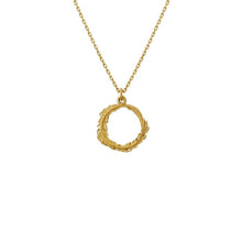 Load image into Gallery viewer, Plume Loop Necklace Necklace, 18ct Gold
