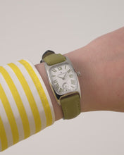 Load and play video in Gallery viewer, American Classic Boulton Quartz, GreenLeather Strap
