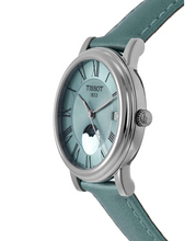 Load image into Gallery viewer, Carson Premium Ladies Moonphase, Blue Dial &amp; Leather Strap
