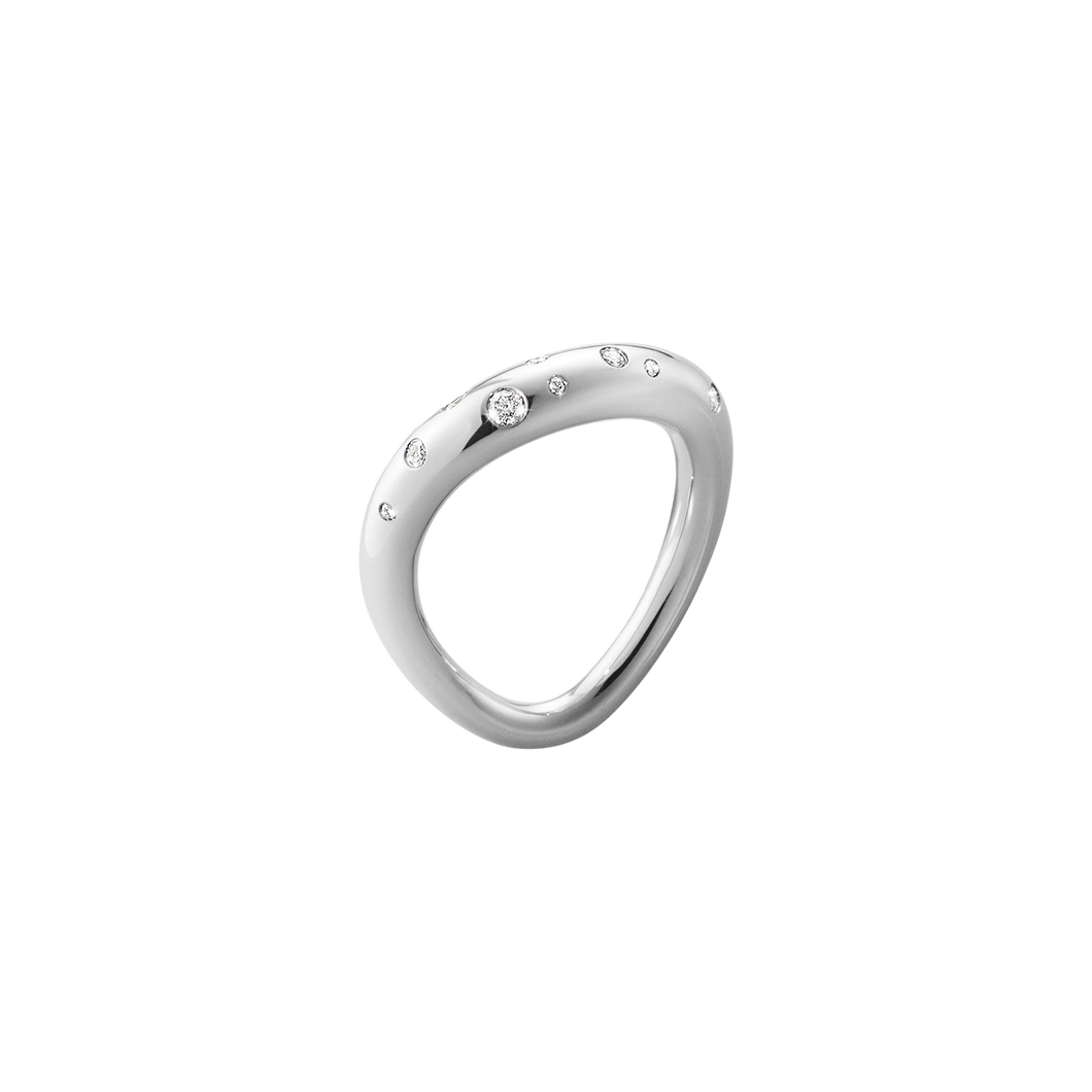 Offspring Ring, Diamond & Silver