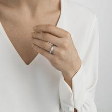 Load image into Gallery viewer, Offspring Ring, Diamond &amp; Silver
