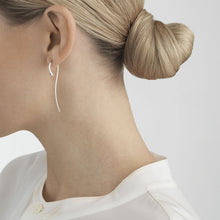 Load image into Gallery viewer, Mercy Long Earrings, Silver
