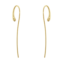 Load image into Gallery viewer, Mercy Long Earrings, 18ct Yellow Gold
