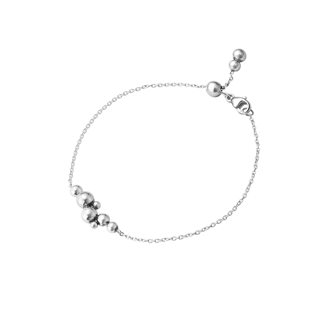 Moonlight Grapes Chain Bracelet, Silver