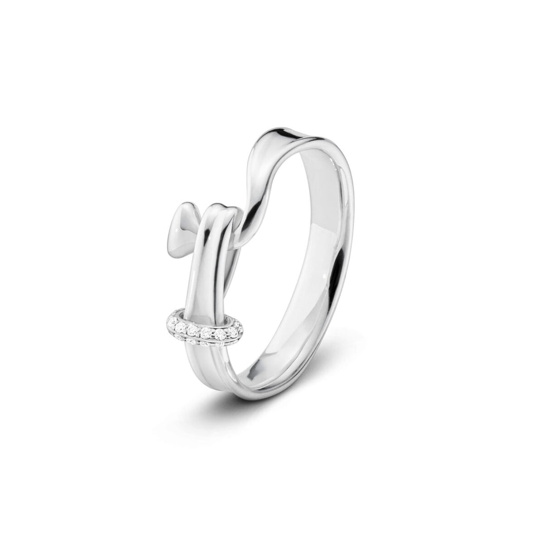 Torun Ring, Diamonds &  Silver