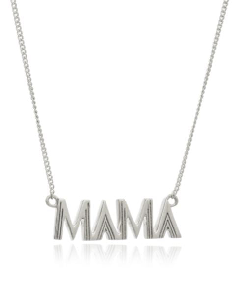 Mama Necklace,  Silver
