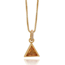 Load image into Gallery viewer, Elements Fire Sign Citrine Necklace
