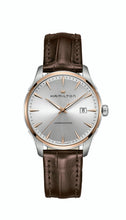 Load image into Gallery viewer, Jazzmaster Quartz, Silver Dial &amp; Brown Leather Strap
