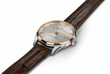 Load image into Gallery viewer, Jazzmaster Quartz, Silver Dial &amp; Brown Leather Strap
